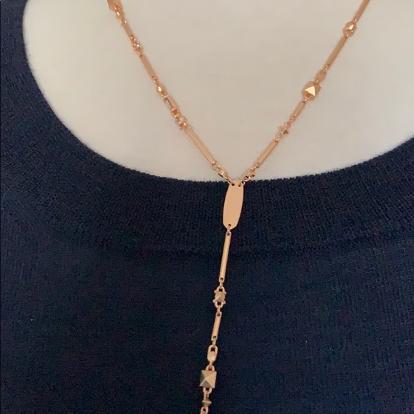 Kendra Scott y Crowley necklace in rose go… - Picture 6 of 13